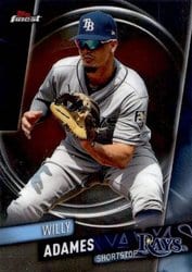 2019 Finest Base Set Willy Adames #40 card