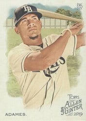 2019 Topps Allen & Ginter Base Set Willy Adames #94 card