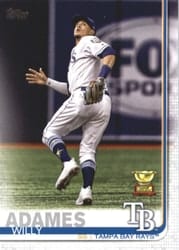 2019 Topps Base Set Willy Adames #562 card