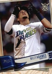 2019 Topps Big League Base Set Willy Adames #147 card
