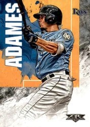 2019 Topps Fire Base Set Willy Adames #120 card