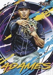 2020 Topps Fire Base Set Willy Adames #50 card