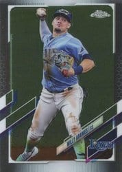 2021 Topps Chrome Base Set Willy Adames #75 card