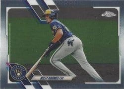 2021 Topps Chrome Update Base Set Willy Adames #USC36 card