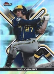 2022 Finest Base Set Willy Adames #108 card