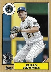 2022 Topps 1987 Topps Baseball (Series 2) Willy Adames #87TB-38 card