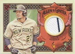 2022 Topps Allen & Ginter Relics (Pattern A) Willy Adames #AGRA-WA card