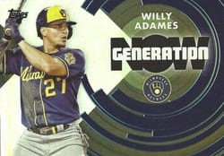 2022 Topps Generation Now Willy Adames #GN-56 card