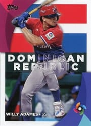 2023 Topps 2023 World Baseball Classic Stars Willy Adames #WBC-42 card