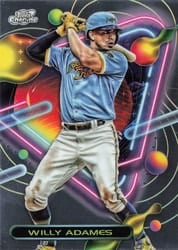 2023 Topps Cosmic Chrome Base Set Willy Adames #30 card