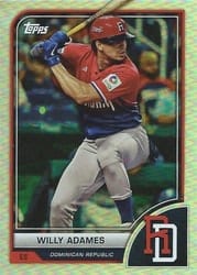 2023 Topps World Baseball Classic Base Set Willy Adames #60 card