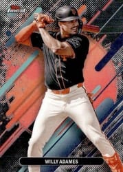 2025 Finest Base Set Willy Adames #257 card