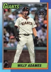 2025 Topps 1990 Topps Baseball (Series Two) Willy Adames #90B2-38 card