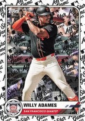 2025 Topps All Star Game Base Set Willy Adames #23 card