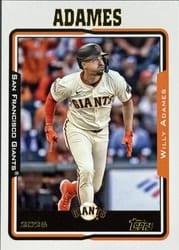 2025 Topps Archives Base Set Willy Adames #273 card