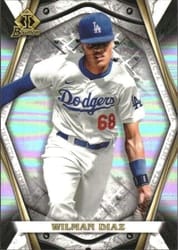 2022 Bowman Invicta Wilman Diaz #BI-10 card