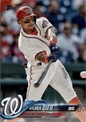 2018 Topps Base Set Wilmer Difo #473 card