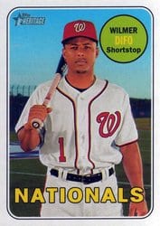 2018 Topps Heritage Base Set Wilmer Difo #359 card