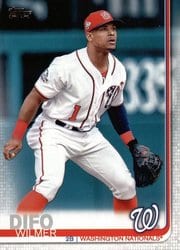 2019 Topps Base Set Wilmer Difo #342 card