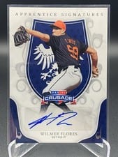 2024 Panini Crusade Apprentice Signatures Wilmer Flores #AS-WFR card