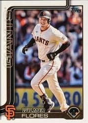 2025 Topps Update Base Set Wilmer Flores #US160 card