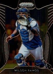 2019 Panini Prizm Base Set Wilson Ramos #108 card