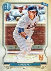 2020 Topps Gypsy Queen Base Set Wilson Ramos #88 card
