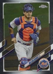 2021 Topps Chrome Base Set Wilson Ramos #197 card