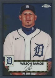 2021 Topps Chrome Platinum Anniversary Base Set Wilson Ramos #270 card