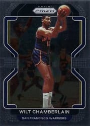 2021-22 Panini Prizm Base Set Wilt Chamberlain #260 card