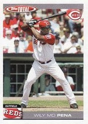 2004 Topps Total Base Set Wily Mo Pena #33 card
