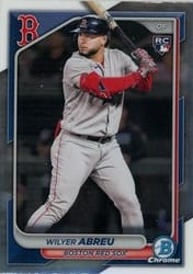 2024 Bowman Chrome Base Set Wilyer Abreu #46 card