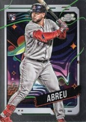 2024 Topps Cosmic Chrome Base Set Wilyer Abreu #132 card