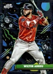 2025 Topps Cosmic Chrome Base Set Wilyer Abreu #71 card