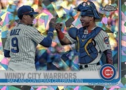 2019 Topps Chrome Sapphire Edition Base Set Windy City Warriors #698 card