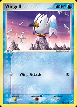 Crystal Guardians Wingull #70 card