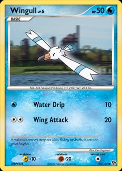 Great Encounters Wingull #95 card