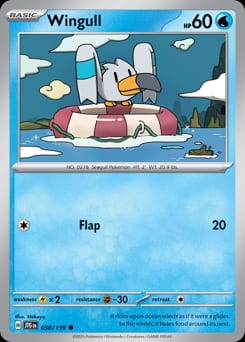 Journey Together Wingull #38 card