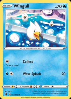 Rebel Clash Wingull #41 card