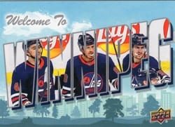2022-23 Upper Deck Welcome To Winnipeg Jets #WT-32 card