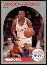 1990-91 Hoops Base Set Winston Garland #143 card