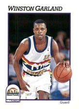 1991-92 Hoops Base Set Winston Garland #91 card