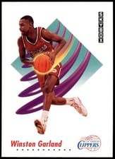 1991-92 SkyBox Base Set Winston Garland #123 card