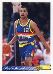 1992-93 Upper Deck Base Set Winston Garland #115 card