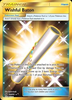 2017 Crimson Invasion Wishful Baton #121 card