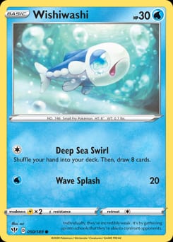 Darkness Ablaze Wishiwashi #50 card