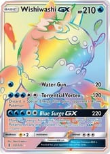 Guardians Rising Wishiwashi-GX #151 card