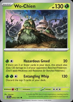 Surging Sparks Wo-Chien #15 card