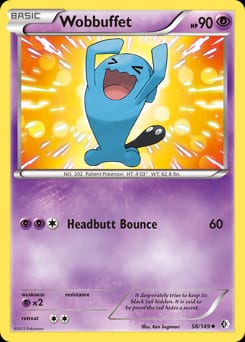 Boundaries Crossed Wobbuffet #58 card