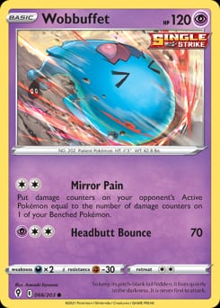 Evolving Skies Wobbuffet #66 card